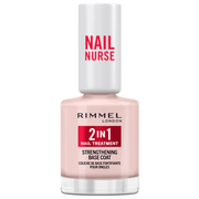 Rimmel London Nail Nurse 2 In 1 Strengthening Base Coat 12ml