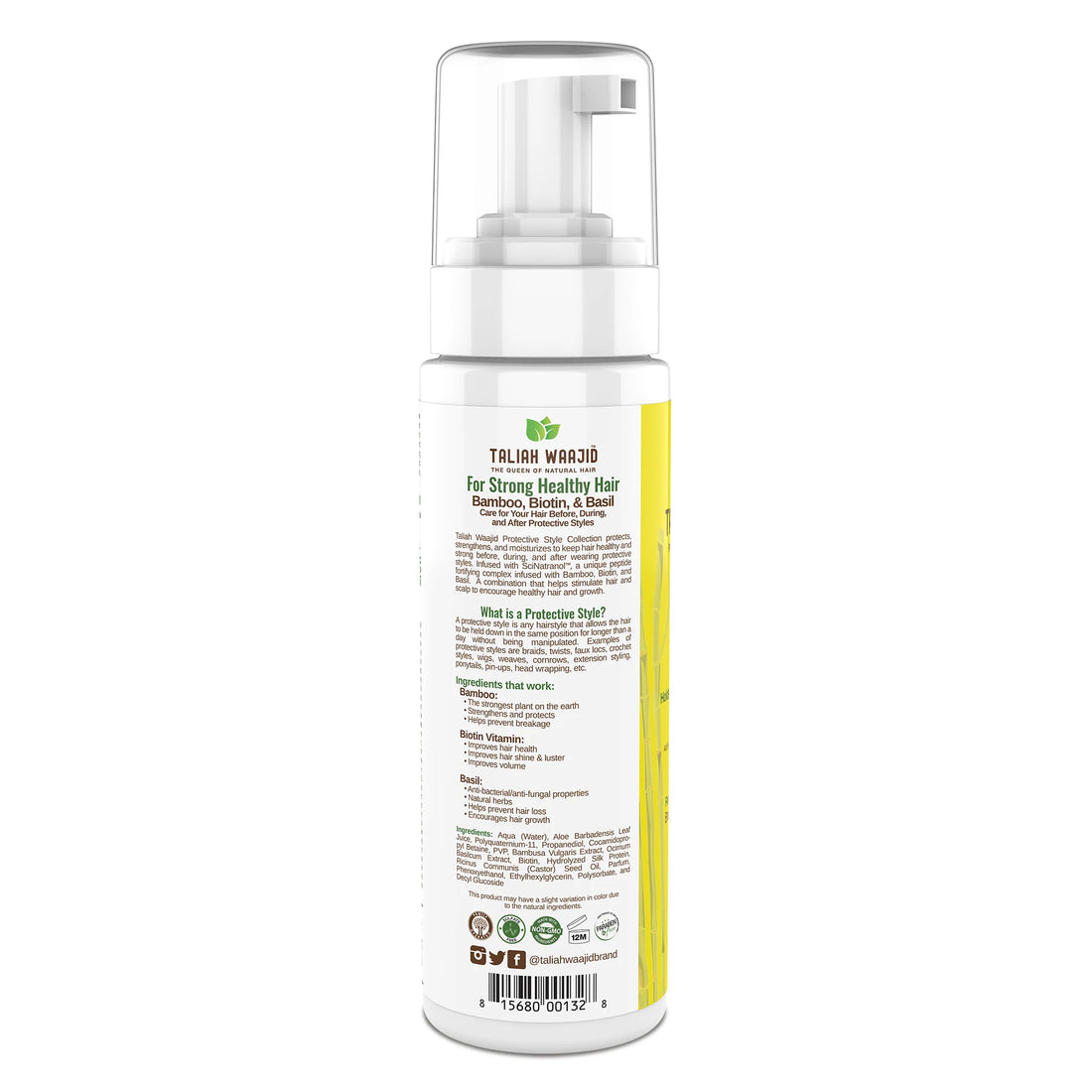 Taliah Waajid Protective Styles Set & Shine Mousse 8oz