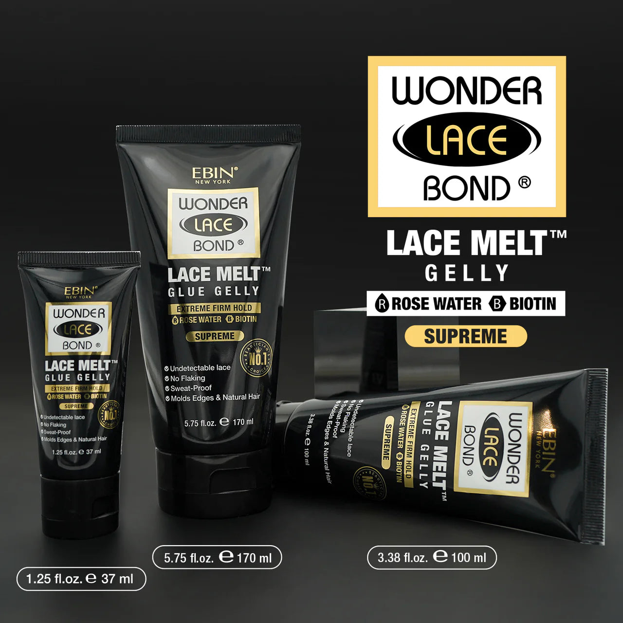Ebin New York Wonder Lace Bond Lace Melt Glue Gelly