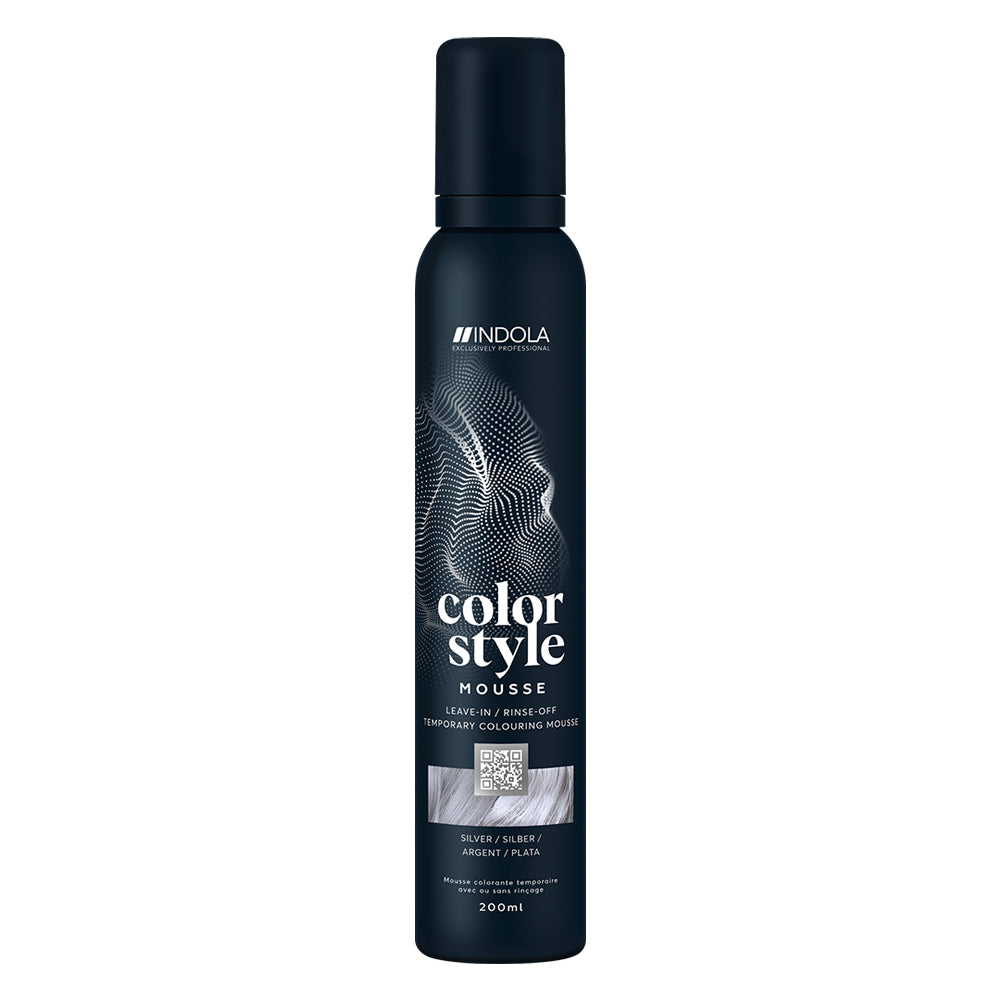 Silver Indola Color Style Mousse 200ml