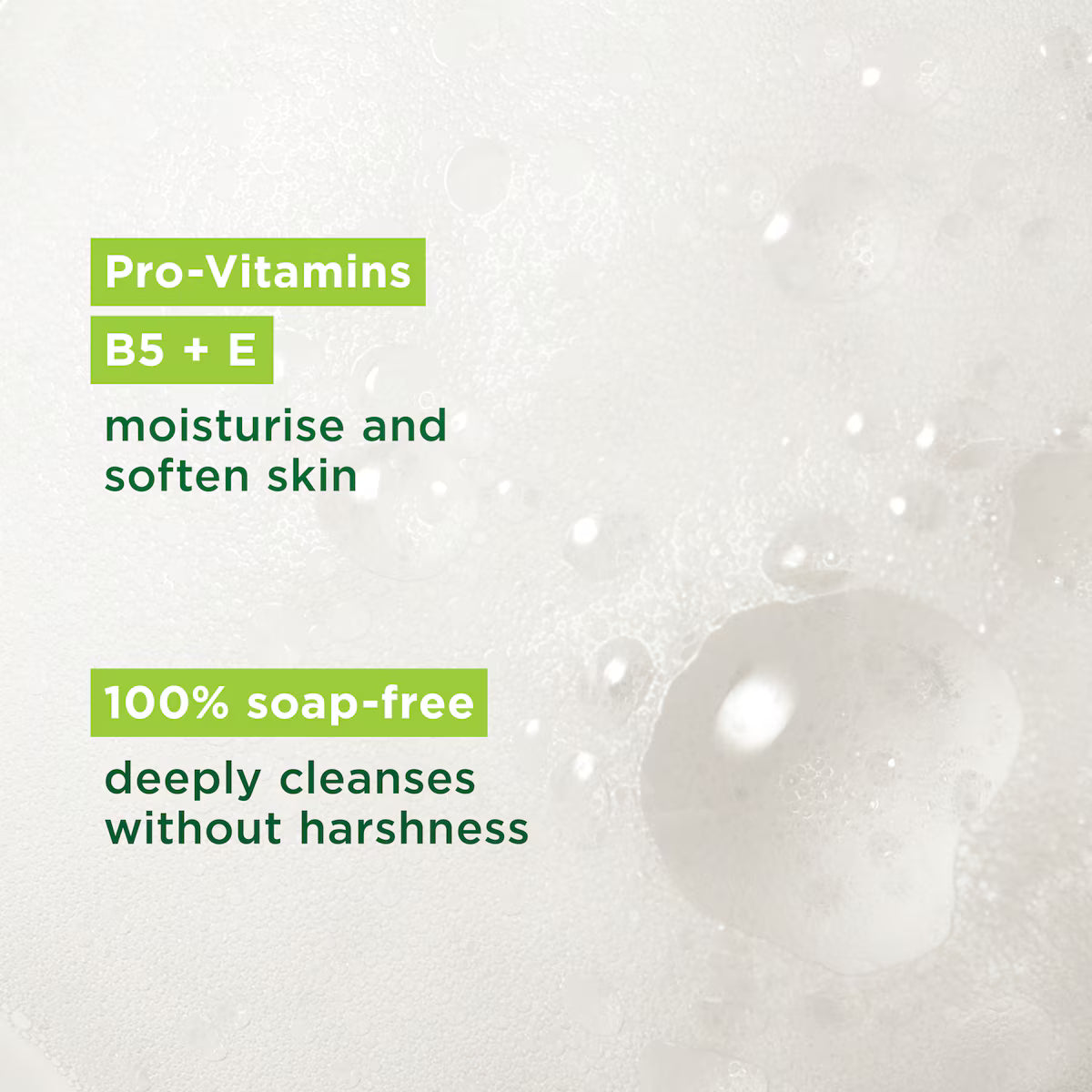 Simple Kind to Skin Moisturising Facial Wash 150ml with pro-vitamins B5 and E to soften skin and cleanse without harshness