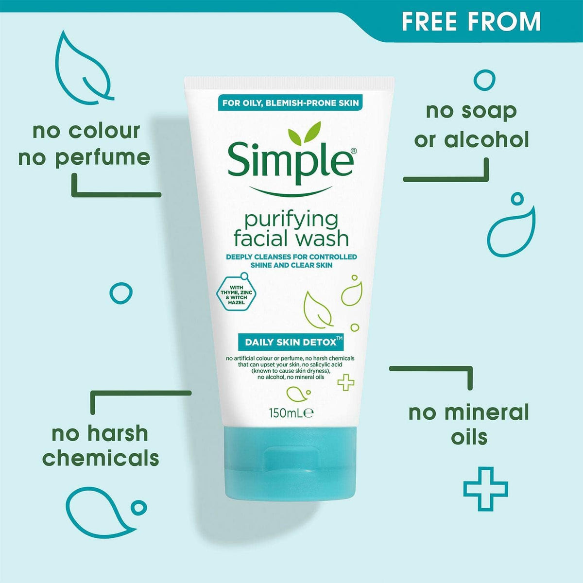 Simple Purifying Gel Wash 150ml