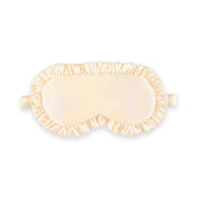 Silver Cloud Satin Frilly Sleep Mask - Buttercup Collection
