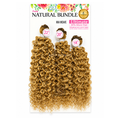Smart Braid Natural Bundle Mia Weave 27 Honey blonde