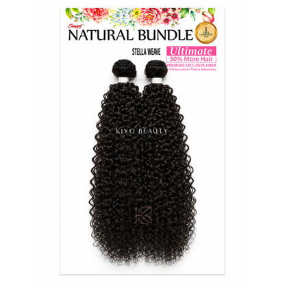 Smart Braid Natural Bundle Stella Weave 20" 2X (4) Medium Brown