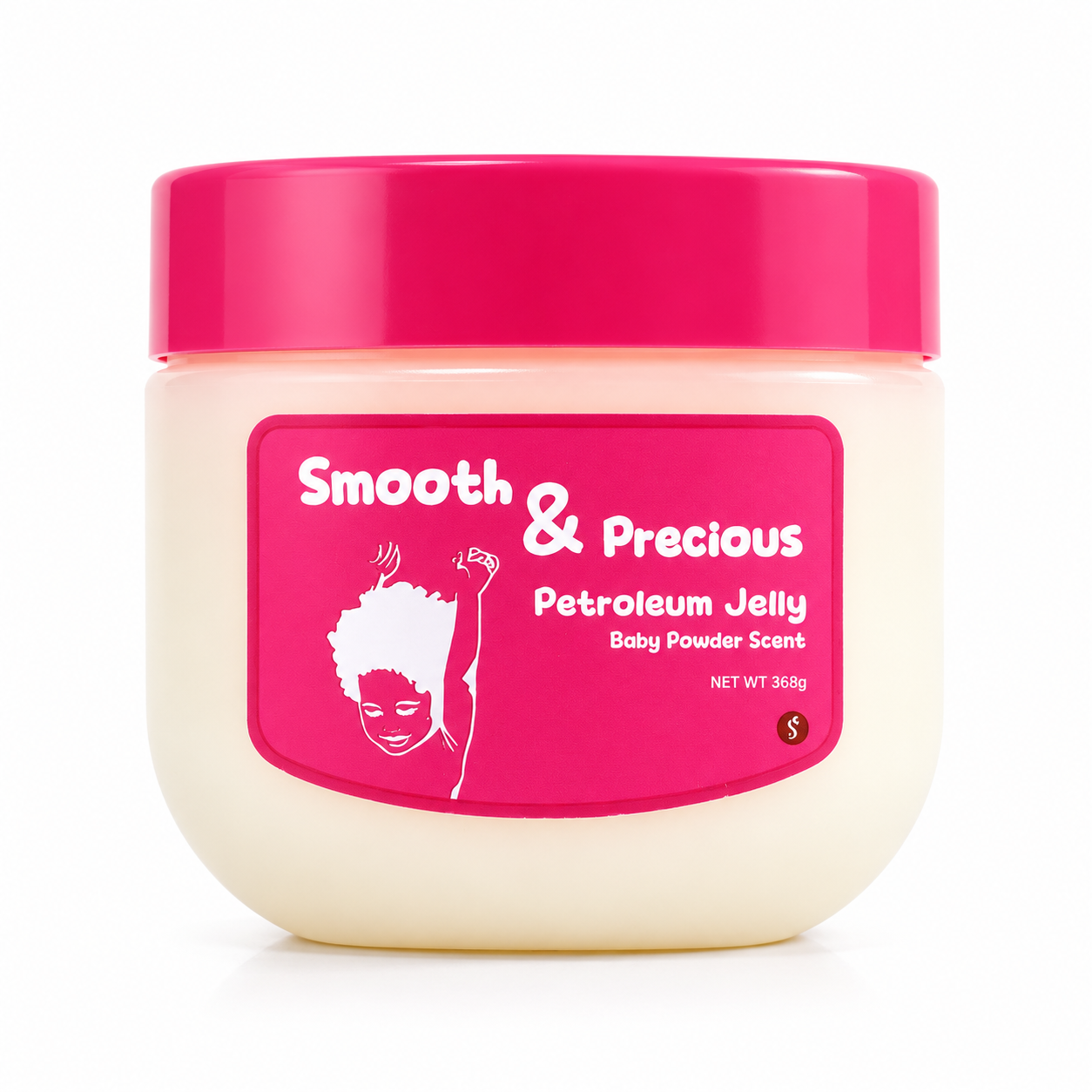 Smooth & Precious Petroleum Jelly Baby Powder Scent 368g moisturising petroleum jelly for soft, smooth skin with a gentle baby powder fragrance