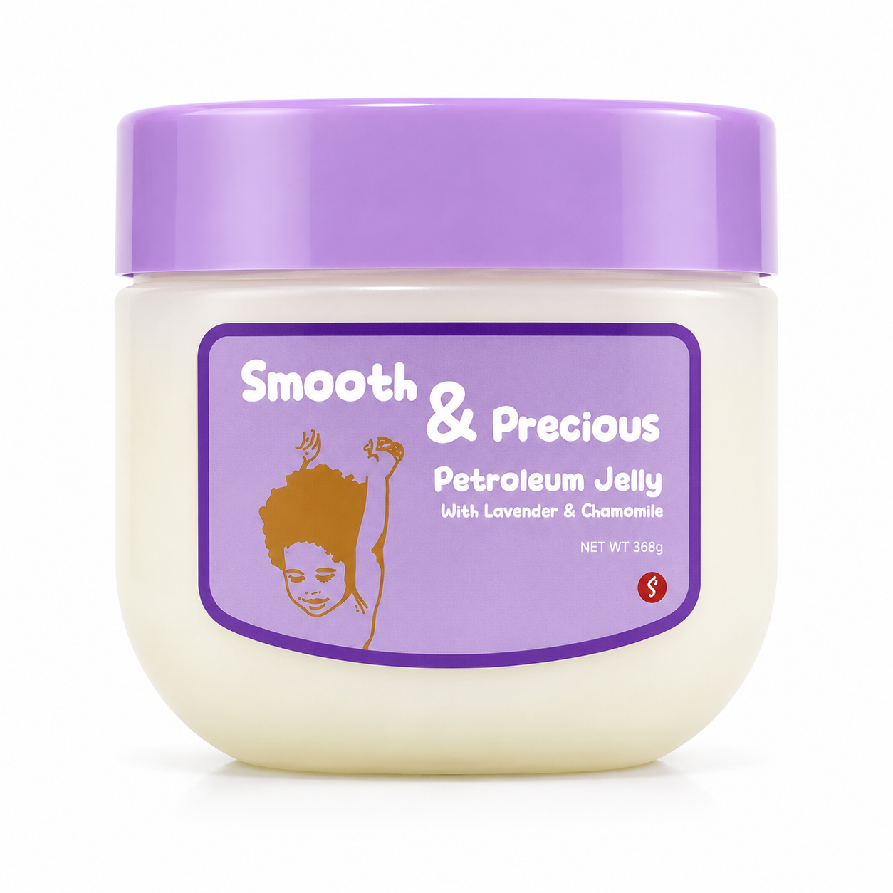 Smooth & Precious Petroleum Jelly with Lavender & Chamomile 368g nourishing skin moisturiser for dry skin with calming botanical extracts
