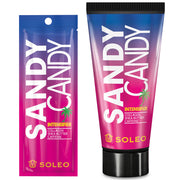 Soleo Sandy Candy tanning intensifier available in 15ml sachet and 150ml tube at Kiyo Beauty