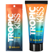 Soleo Tropic Kiss bronzer tanning lotion available in 15ml sachet and 150ml tube at Kiyo Beauty