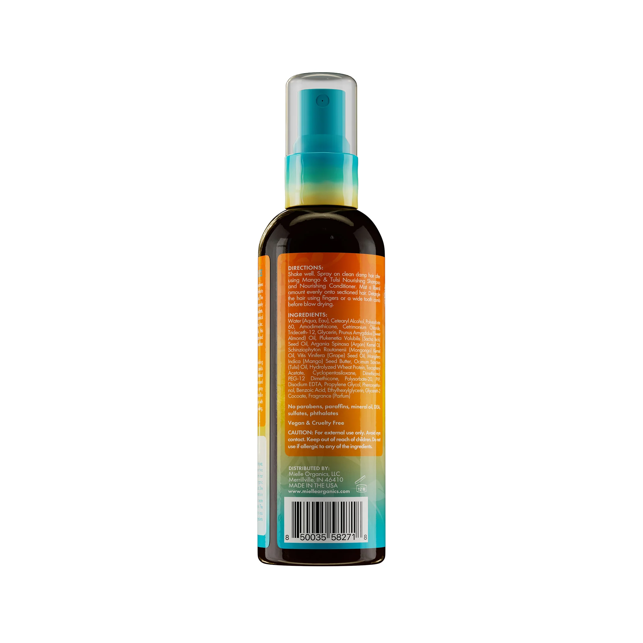 Mielle Mango & Tulsi Nourishing Thermal Protectant Spray 6oz