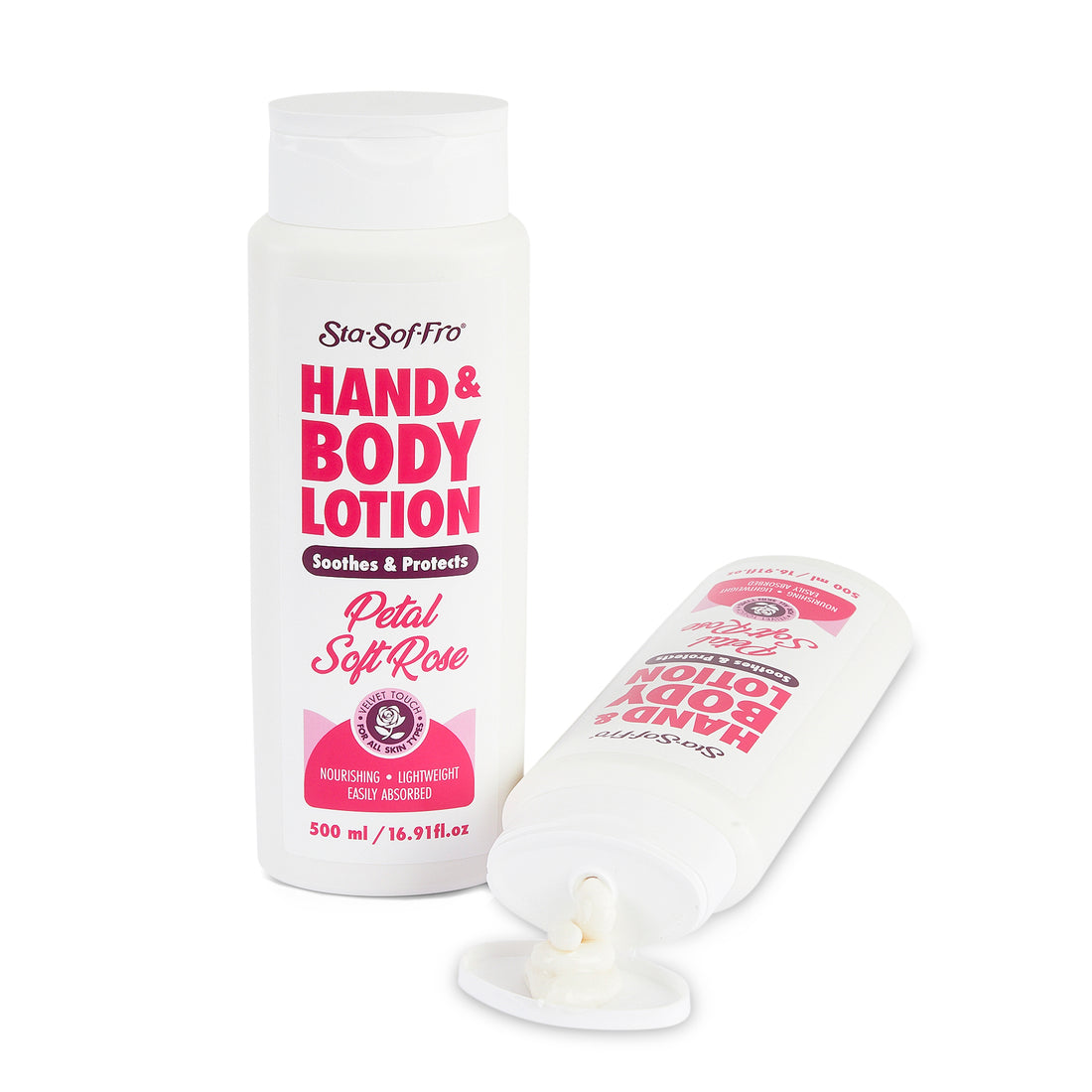 Sta Sof Fro Hand &amp; Body Lotion Petal Soft Rose 500ml