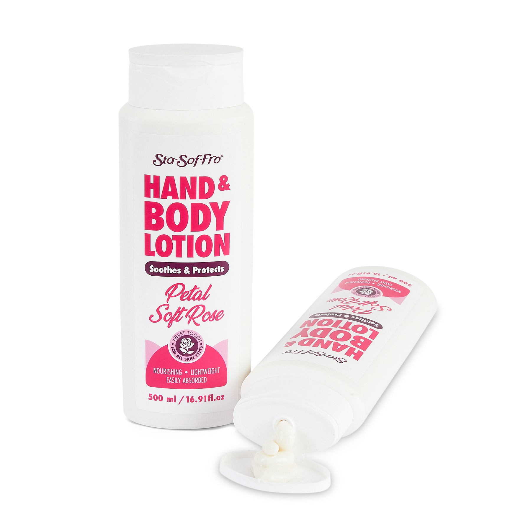 Sta Sof Fro Hand &amp; Body Lotion Petal Soft Rose 500ml