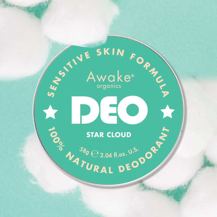 Awake Organics Deo Natural Deodrant Starcloud Sensitive Skin 58g