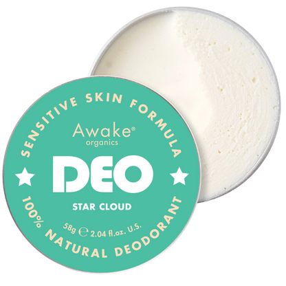 Awake Organics Deo Natural Deodorant Starcloud Sensitive Skin 58g