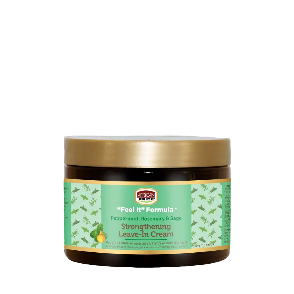 African Pride "Feel it Formula" Strengthening Leave-In Cream 12oz