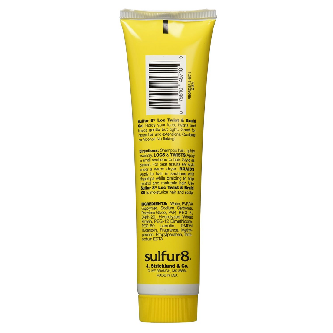 Sulfur8 Loc Twist Braid Gel 6oz