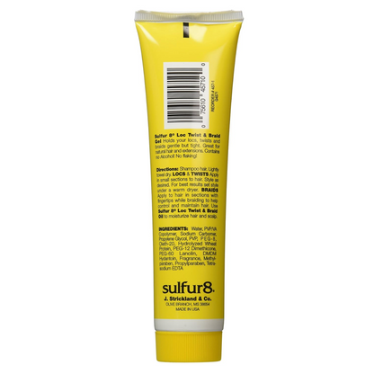 Sulfur8 Loc Twist Braid Gel 6oz