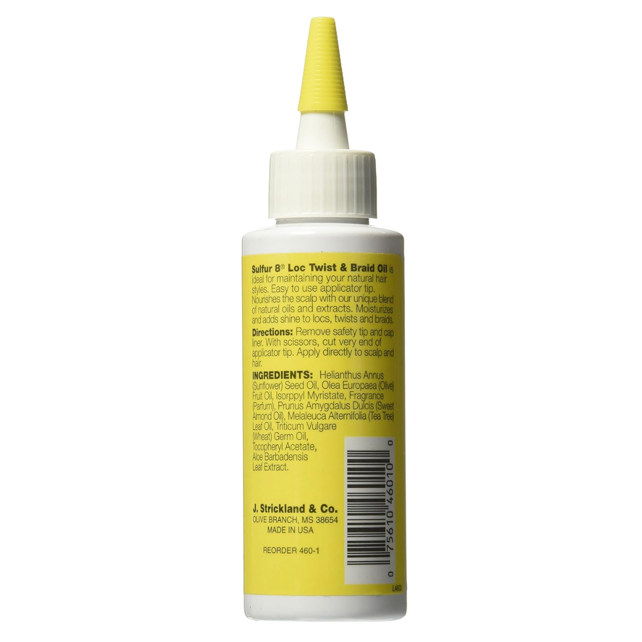 Sulfur8 Loc, Twist & Braid Oil 4oz
