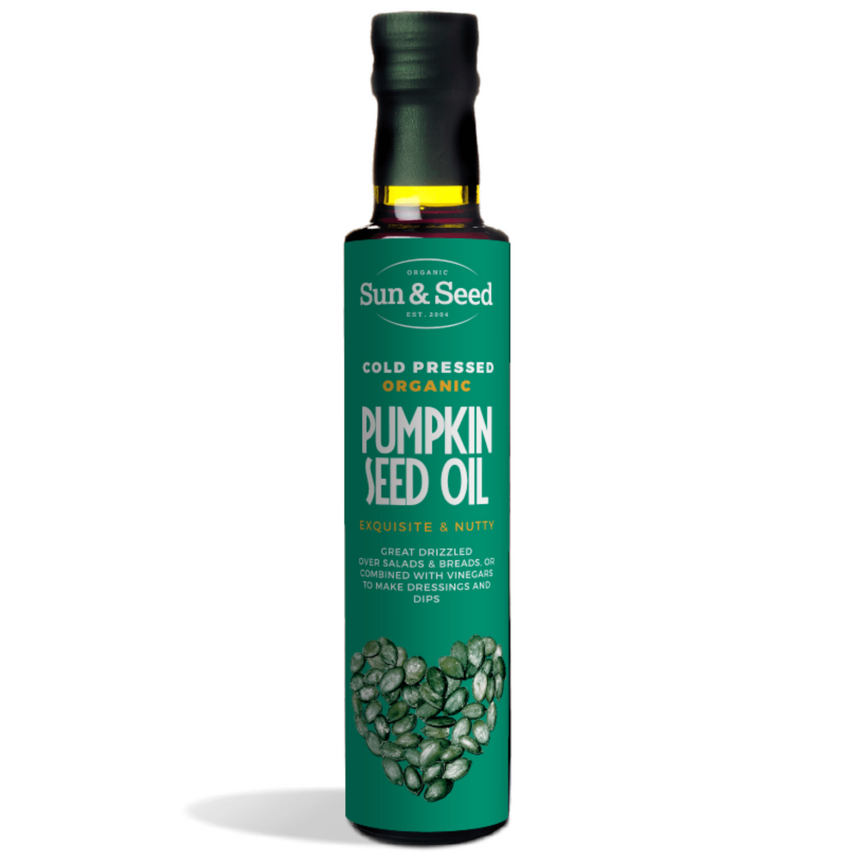 Sun & Seed Cold Pressed Organic Pumpkin Seed Oil 250ml