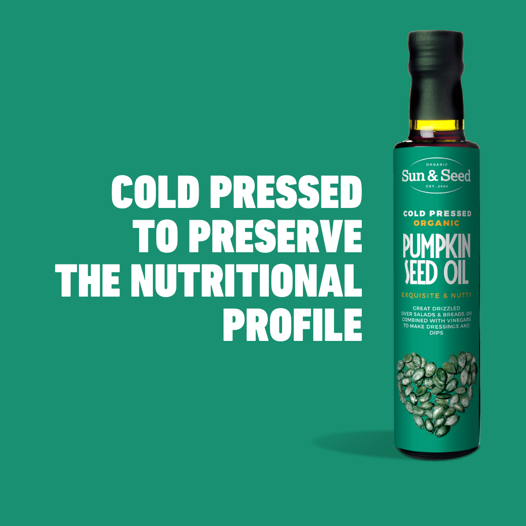 Sun & Seed Cold Pressed Organic Pumpkin Seed Oil 250ml