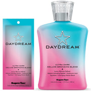 Supre Tan Daydream Ultra Dark Deluxe Bronzing Blend available in 15ml sachet and 400ml bottle at Kiyo Beauty