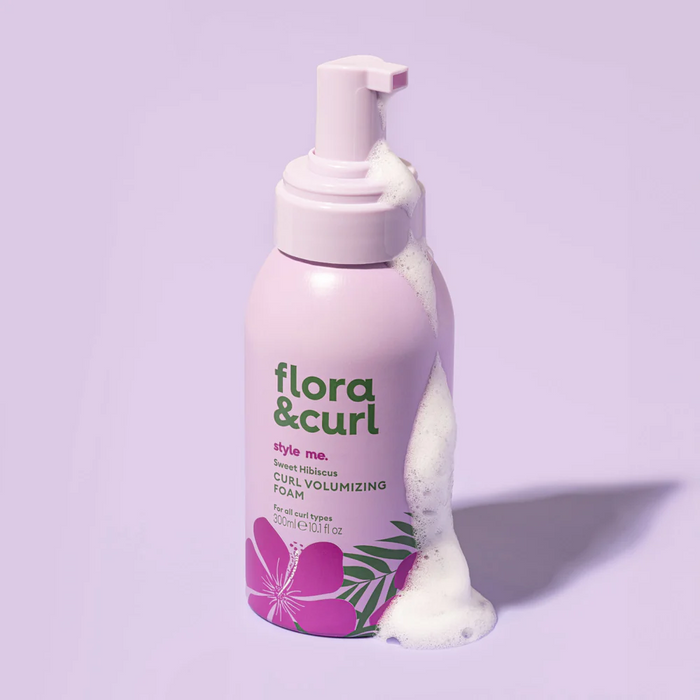 Flora & Curl Sweet Hibiscus Curl Volumizing Foam 300ml