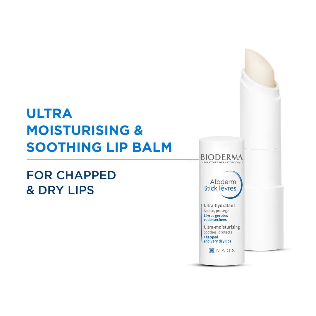 Bioderma Atoderm Ultra Moisturising Lip Balm 4g
