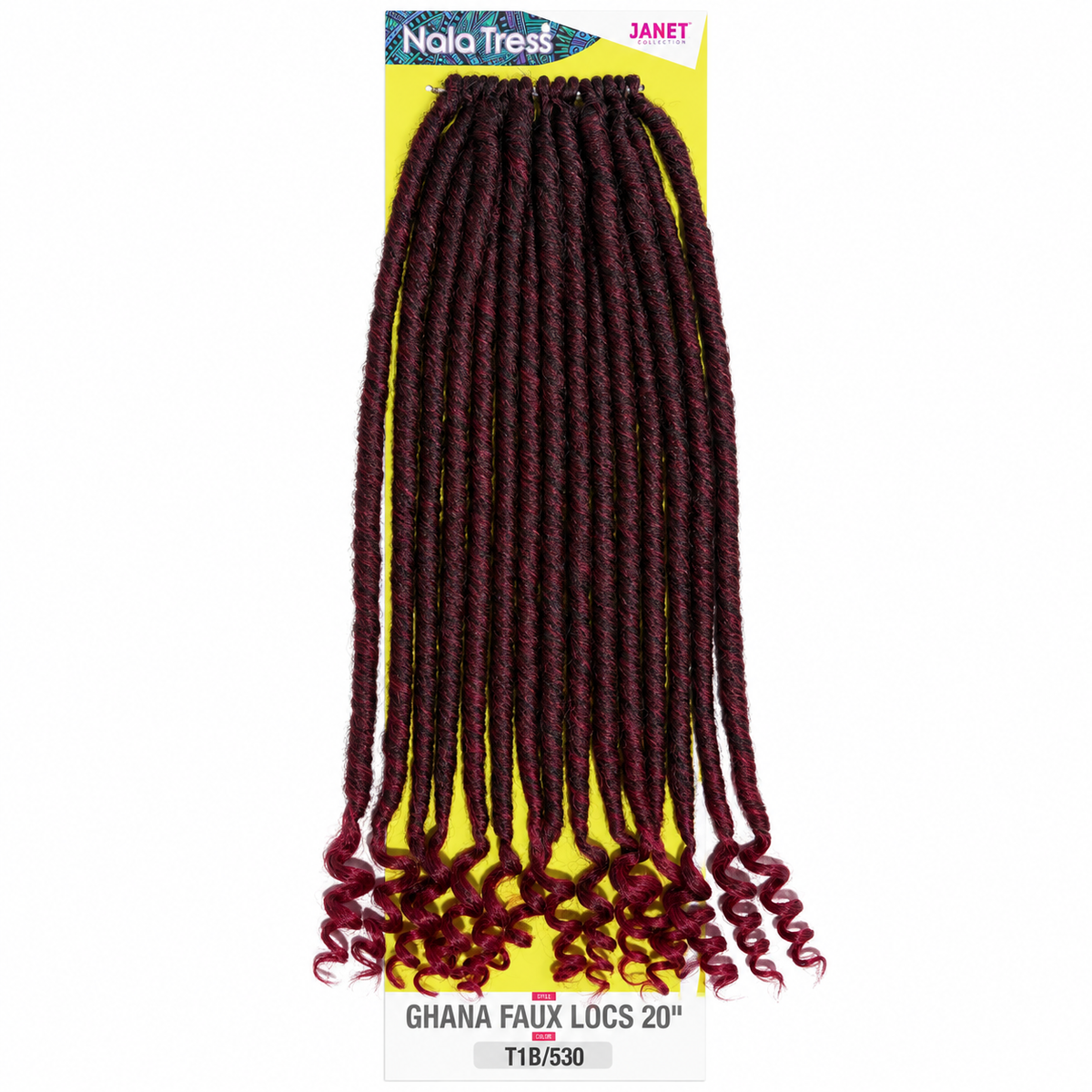 Janet Collection Nala Tress Ghana Faux Locs 20"