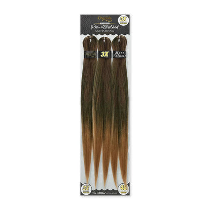 Cherish 3x Pre Stretched Ultra Braid Pre-Pulled 46" 3 Pack