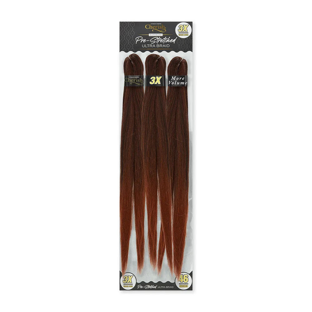 Cherish 3x Pre Stretched Ultra Braid Pre-Pulled 46" 3 Pack