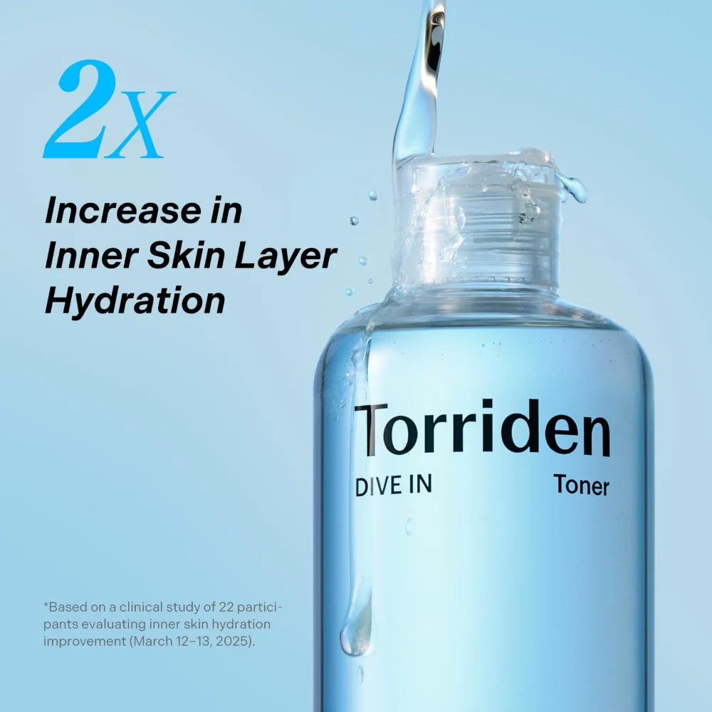 Torriden Dive-in Low Molecule Hyaluronic Acid Toner 300ml