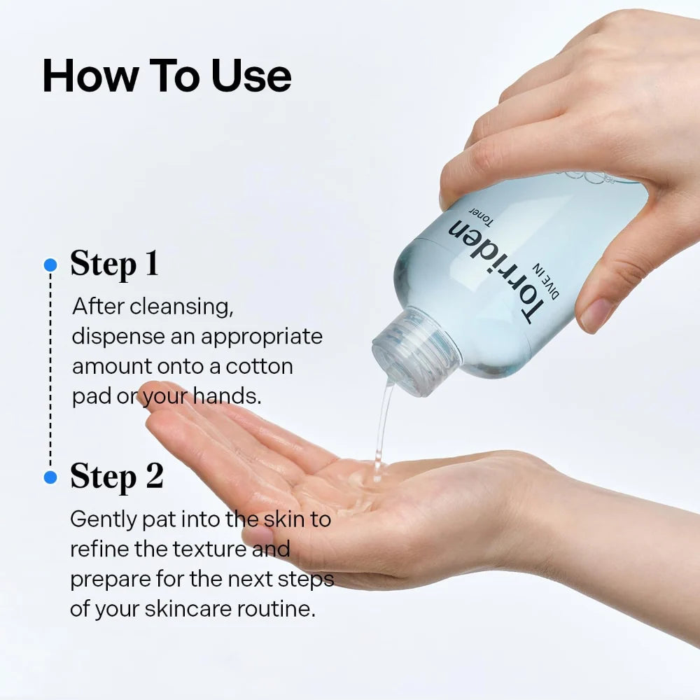 Torriden Dive-in Low Molecule Hyaluronic Acid Toner 300ml