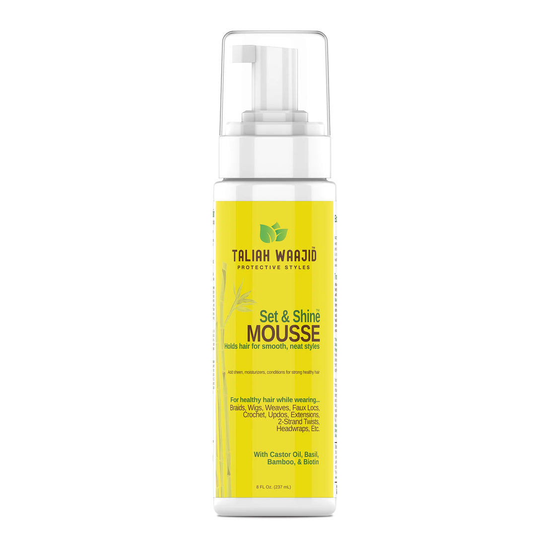 Taliah Waajid Protective Styles Set & Shine Mousse 8oz