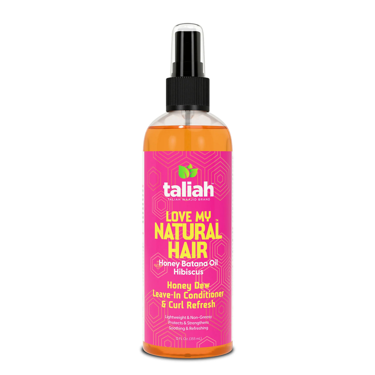 Taliah Waajid Love My Natural Hair Honey Dew Leave In Conditioner & Curl Refresh 12oz