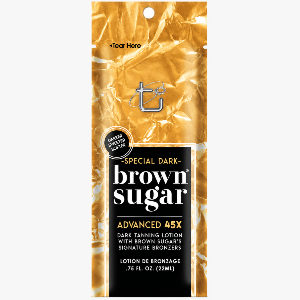 Tan Inc Special Dark Brown Sugar Advanced 45X Tanning Lotion 22ml
