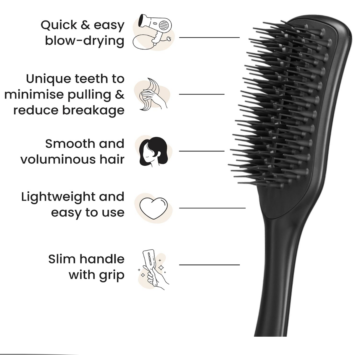 Tangle Teezer Regular Vented Blow-Dry Hairbrush