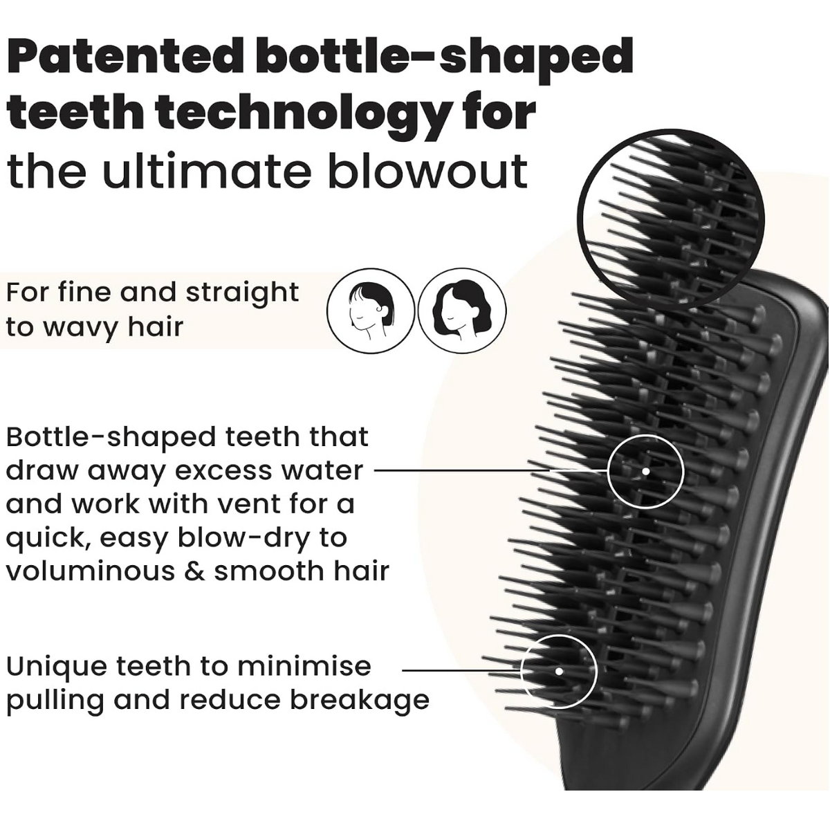 Tangle Teezer Regular Vented Blow-Dry Hairbrush