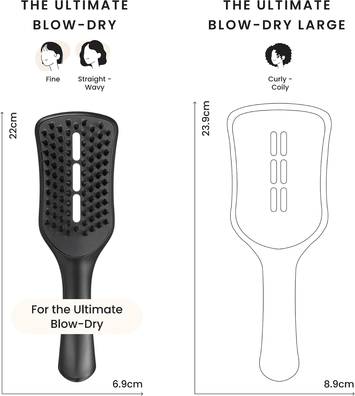 Tangle Teezer Regular Vented Blow-Dry Hairbrush