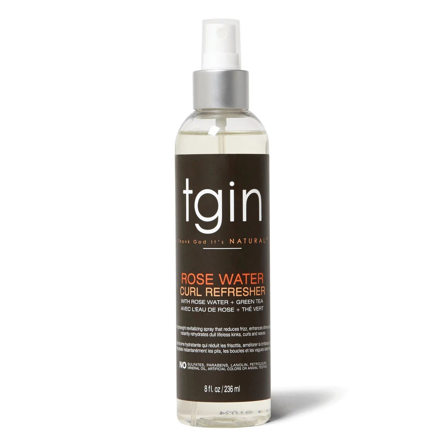 Tgin Rose Water Curl Refresher 8oz / 236ml