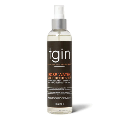 Tgin Rose Water Curl Refresher 8oz / 236ml