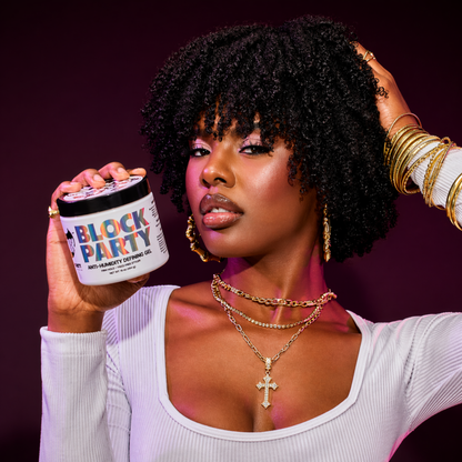 The Doux BLOCK PARTY Anti-Humidity Defining Gel 16oz