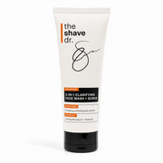 The Shave Dr. 2-in-1 Clarifying Face Wash + Scrub 100ml
