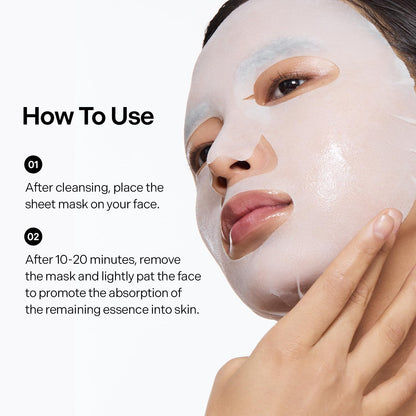 Torriden BALANCEFUL Cica Sheet Mask 1pc how to use