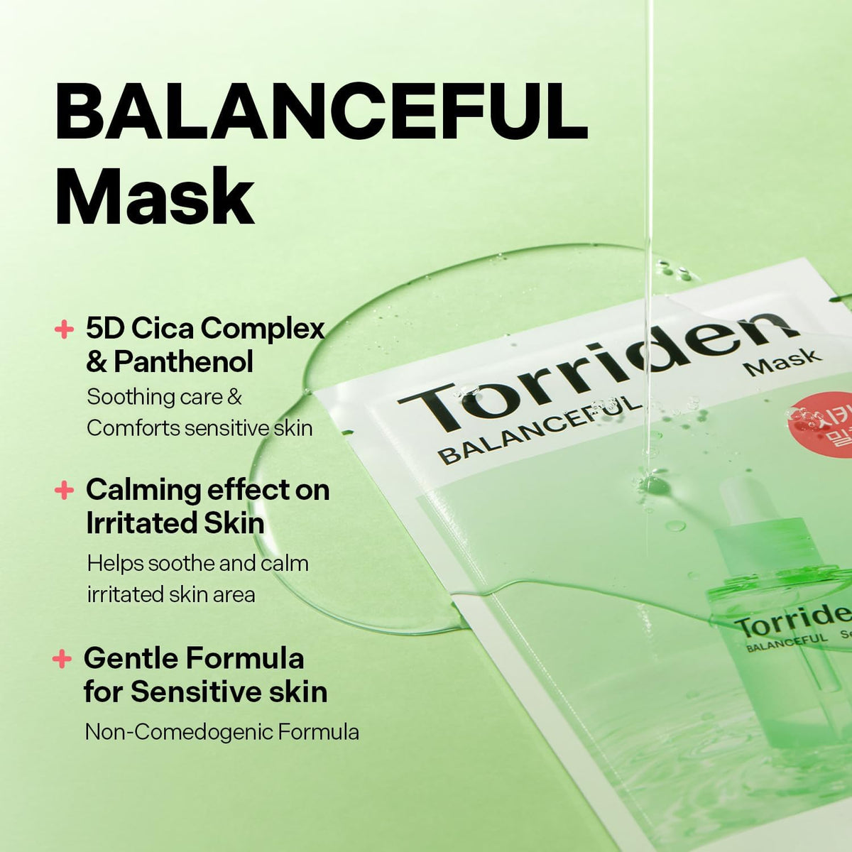 Torriden BALANCEFUL Cica Sheet Mask 1pc benefits