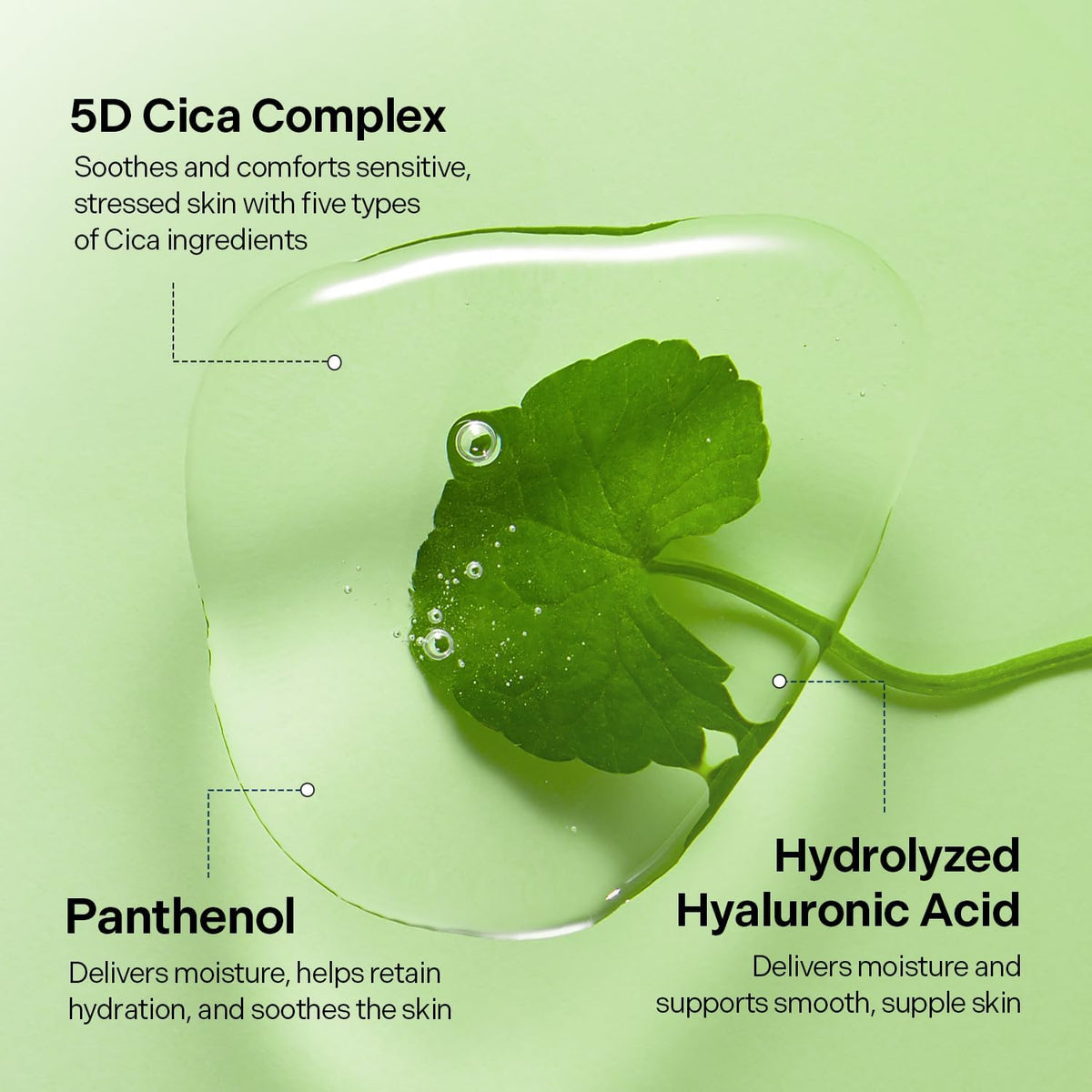 Torriden BALANCEFUL Cica Sheet Mask 1pc key ingredients and benefits