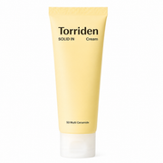 torriden solid in cream 5d multi ceramide moisturiser tube on white background