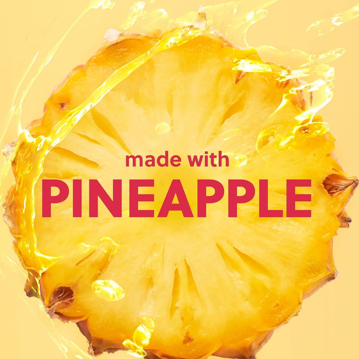 a picture of a slice of pineapple showcasing the pineapple ingredient used in Tree Hut Coco Colada Shea Sugar Scrub 18oz