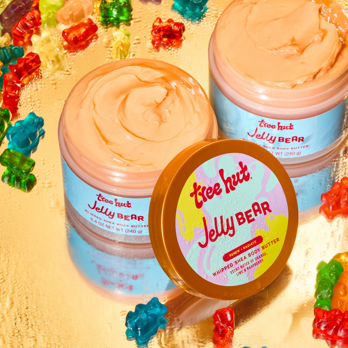  Tree Hut Jelly Bear Whipped Shea Body Butter 8.4oz