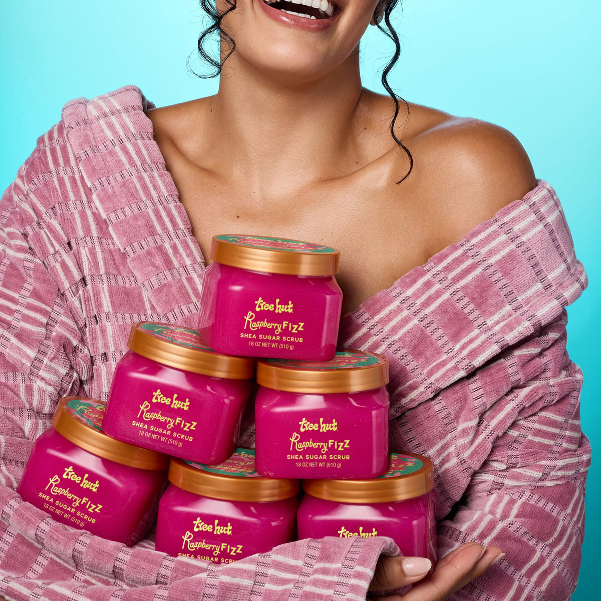 Tree Hut Raspberry Fizz Shea Sugar Scrub 18oz