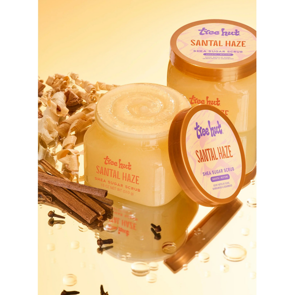 Tree Hut Santal Haze Shea Sugar Scrub 18oz